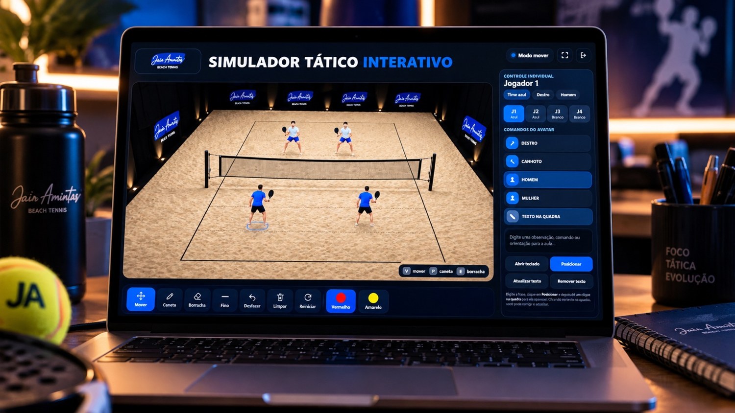 Simulador Tático Interativo em computador
